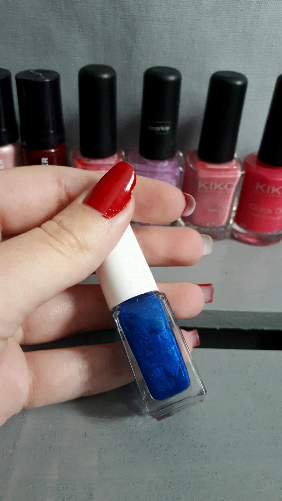 Lot de 10 vernis Yves rochers, kiko, sephora, H&M et modelite (bleu, violet, rose, rouge) – photo 3